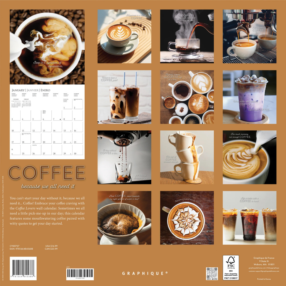 2027년 캘린더 Coffee 상세 이미지 4