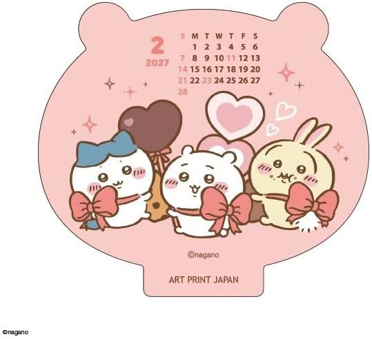 치이카와 다이컷 탁상용 2027 달력 캘린더 상세 이미지 3