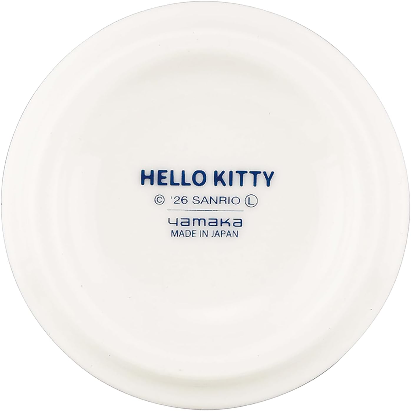 일본 야마카 상점 헬로키티 사과 패턴 도자기 머그컵 300ml 상세 이미지 5
