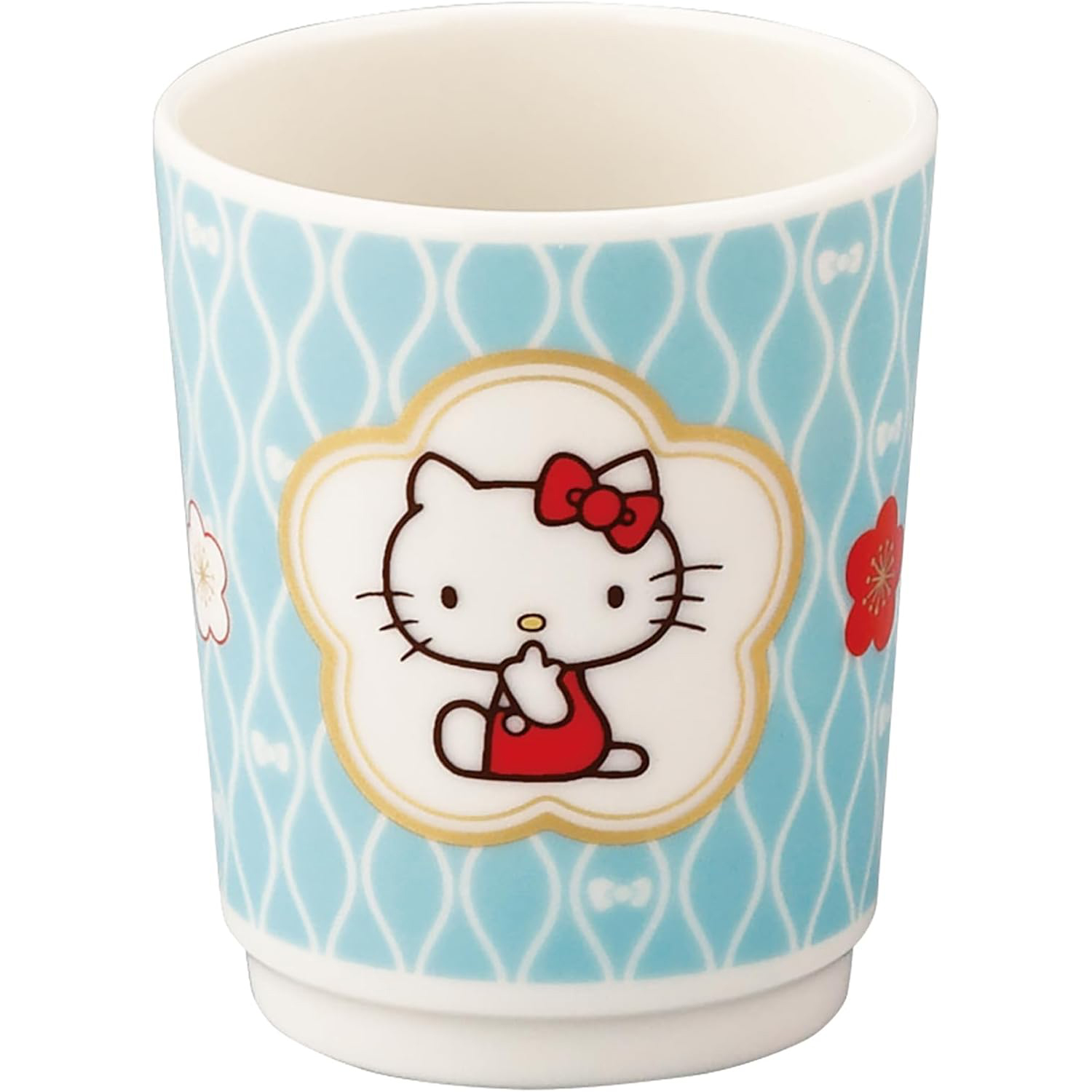 일본 야마카 상점 헬로키티 블루 세라믹 머그컵 240ml 상세 이미지 1