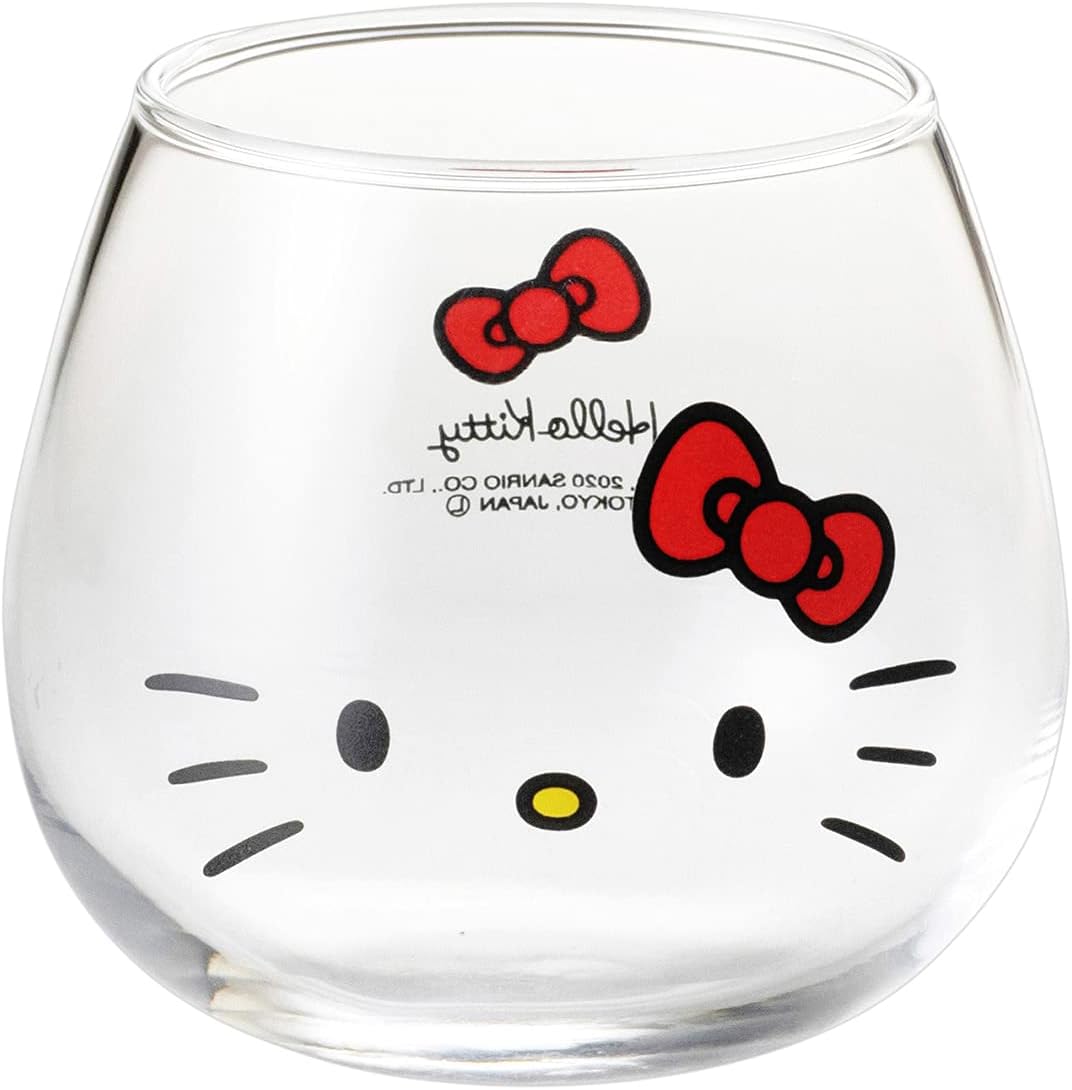 일본 금정도기 (카네쇼토키) 헬로키티 유리컵 320ml 상세 이미지 1