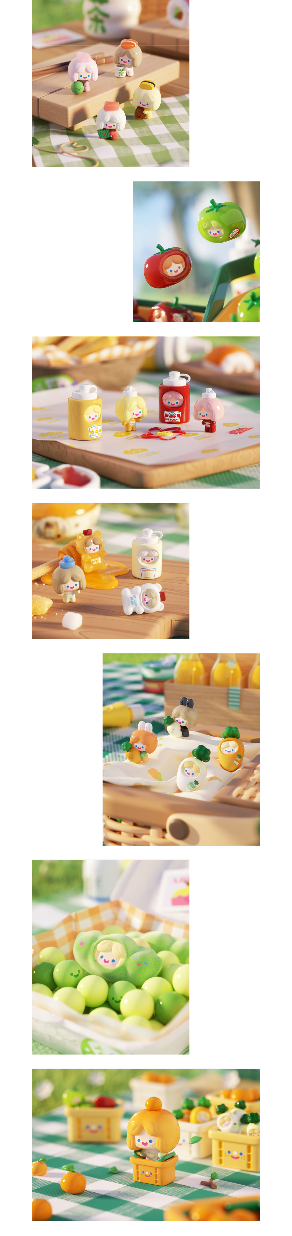 HAPPY FRIENDS with ME - IN THE GROCERY (12SET) 상세 이미지 2