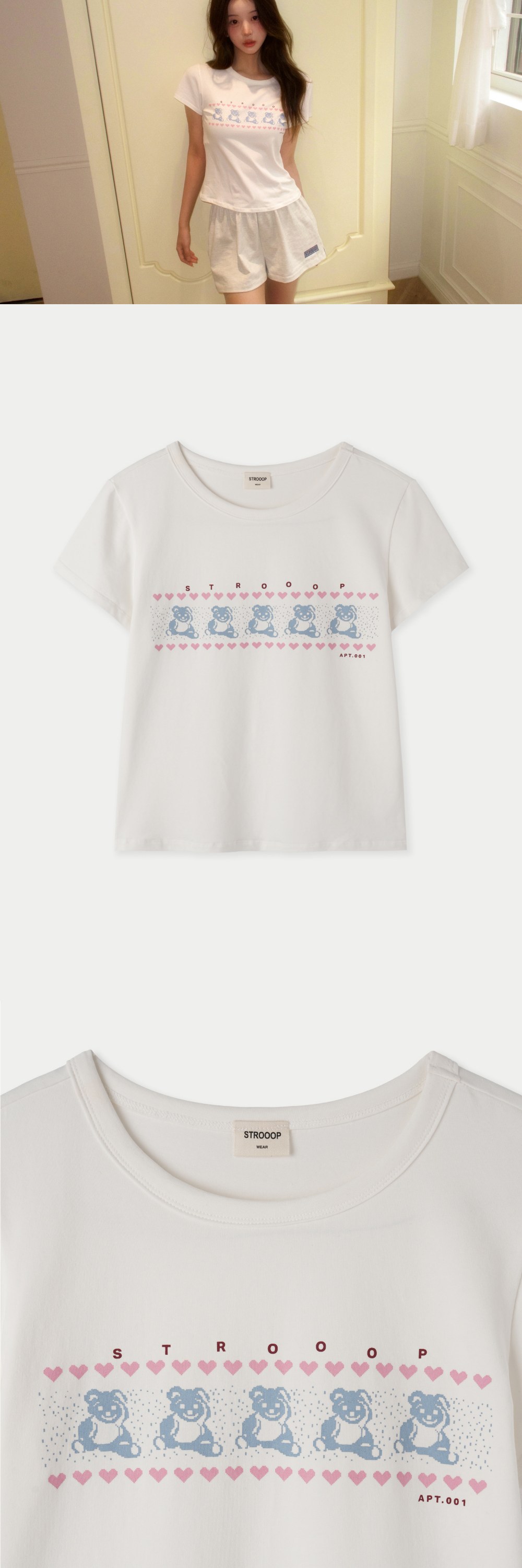 Apt.001 Baby Tee 상세 이미지 2