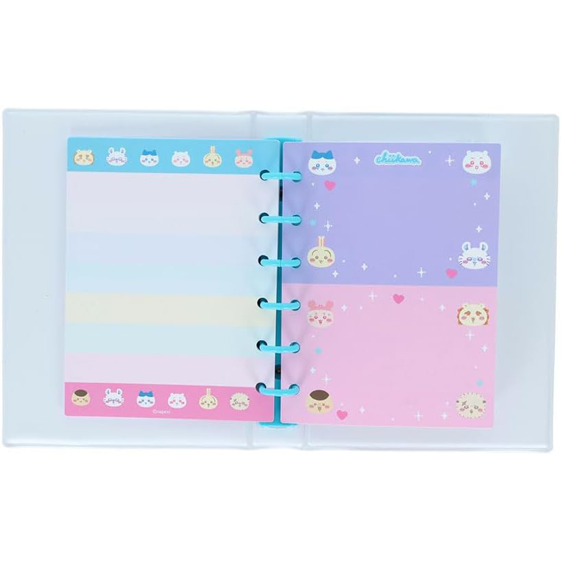 선스타 문구 치이카와 스티커 씰 바인더 무지개 수첩 상세 이미지 3