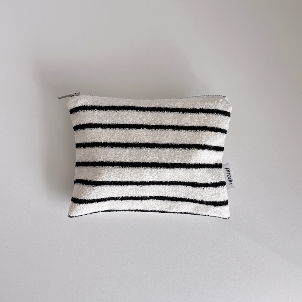 Flat Pouch (black+ivory) 상세 이미지 2