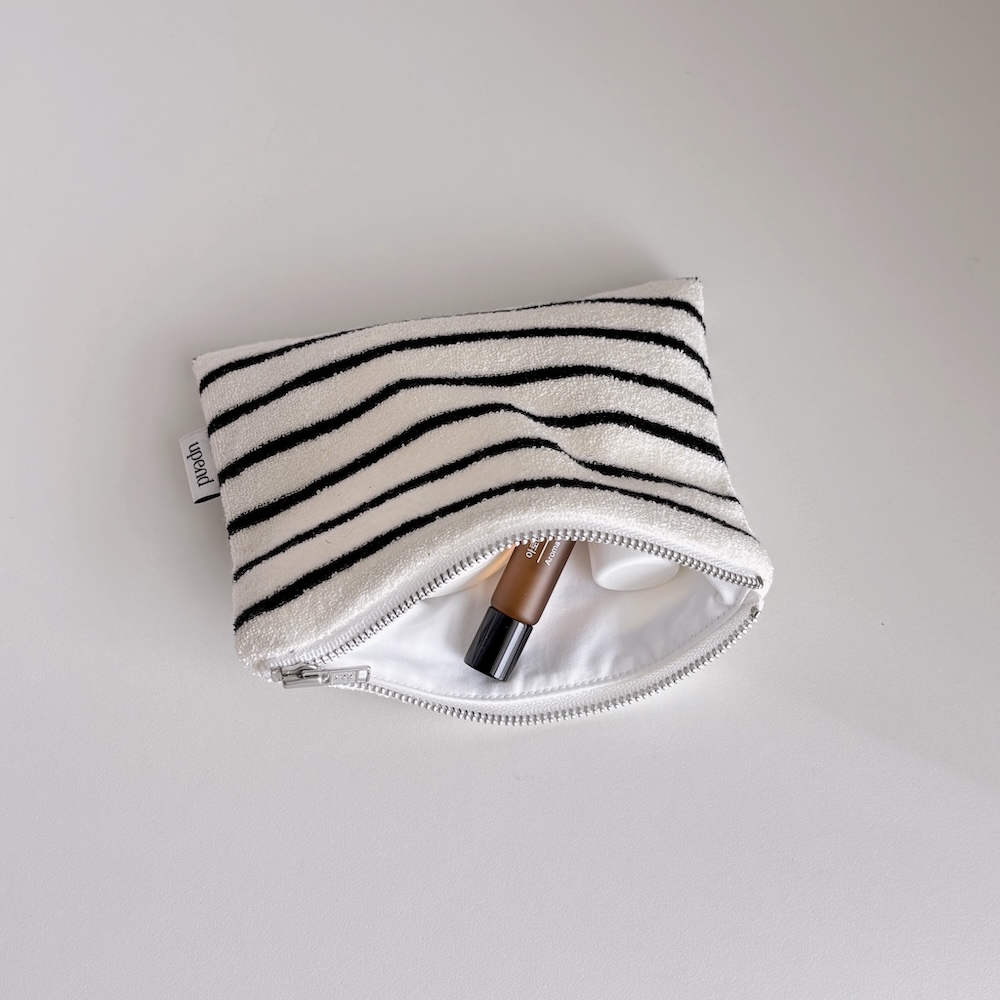 Flat Pouch (black+ivory) 상세 이미지 3