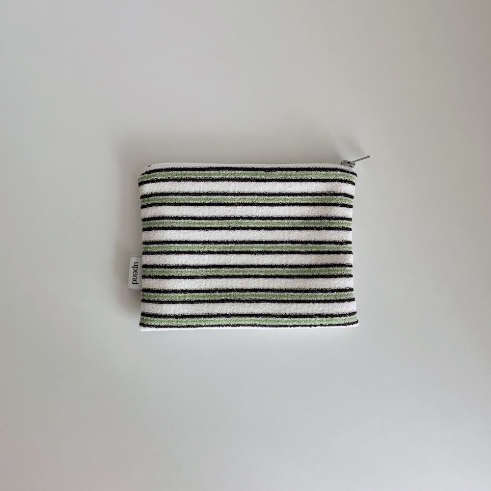 Flat Pouch_multi stripe (2color) 상세 이미지 3
