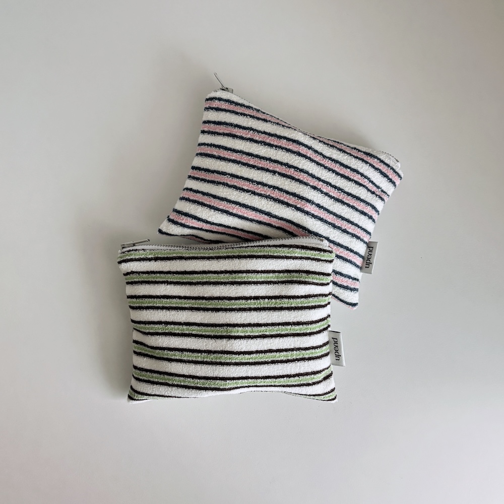 Flat Pouch_multi stripe (2color) 상세 이미지 7