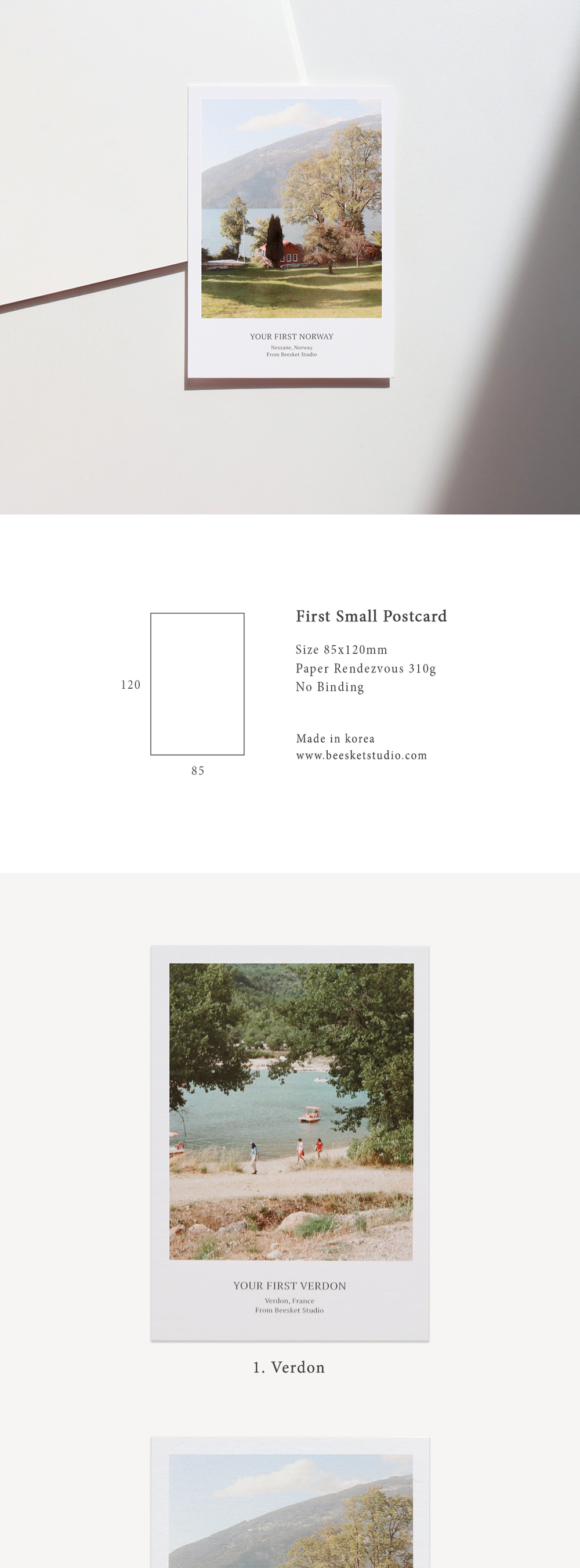 first small postcard (9type) 상세 이미지 4