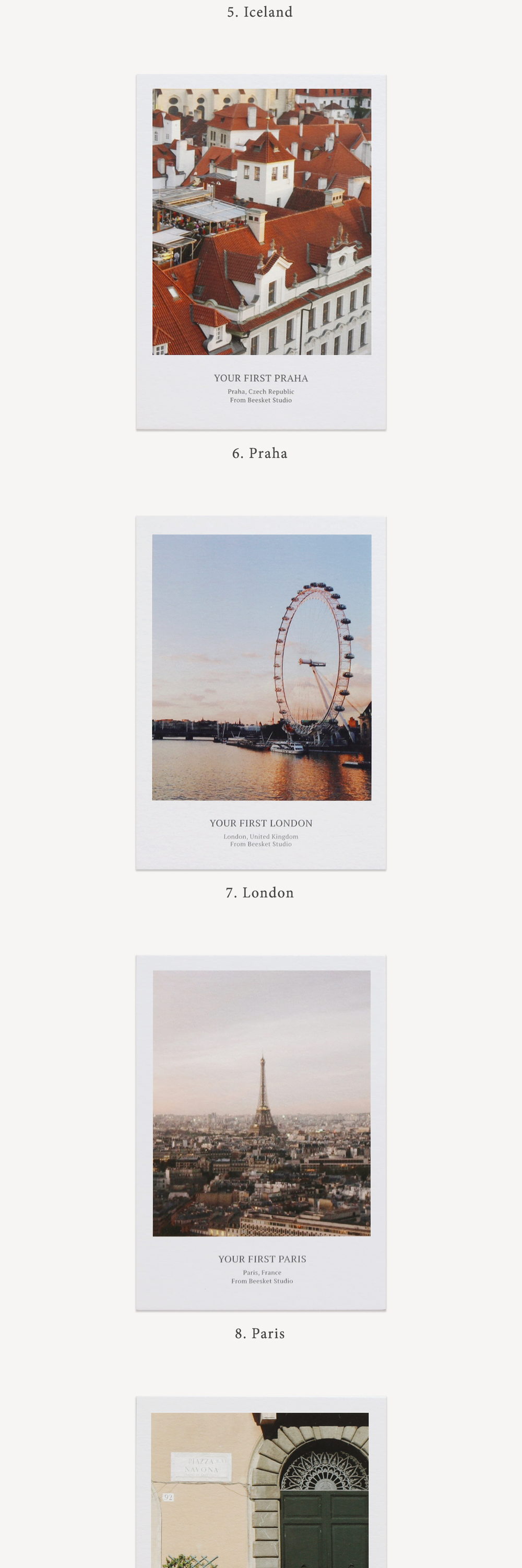 first small postcard (9type) 상세 이미지 6
