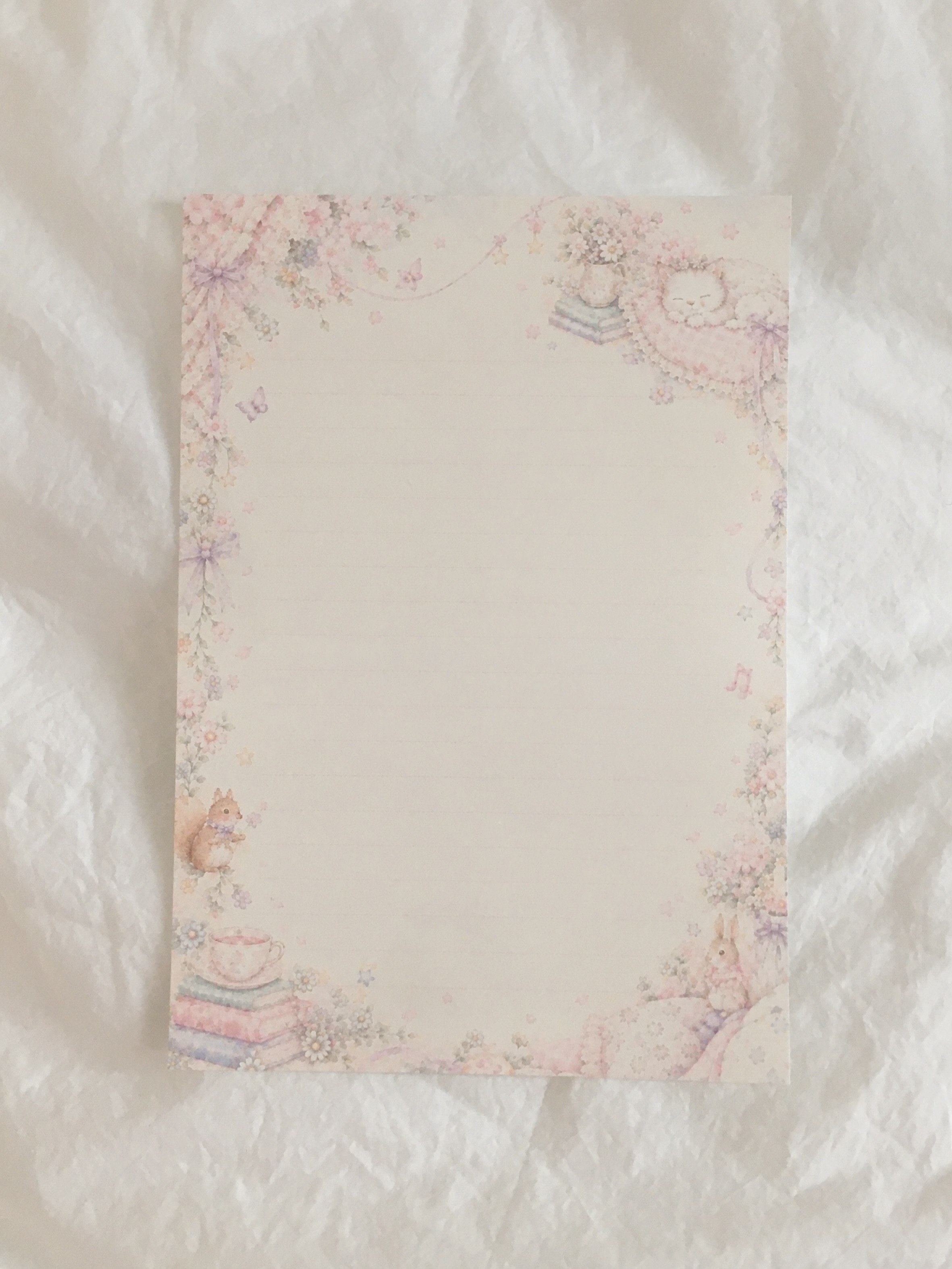 꽃잠 정원 편지 봉투 세트 Blossom Garden Letter Set 상세 이미지 2