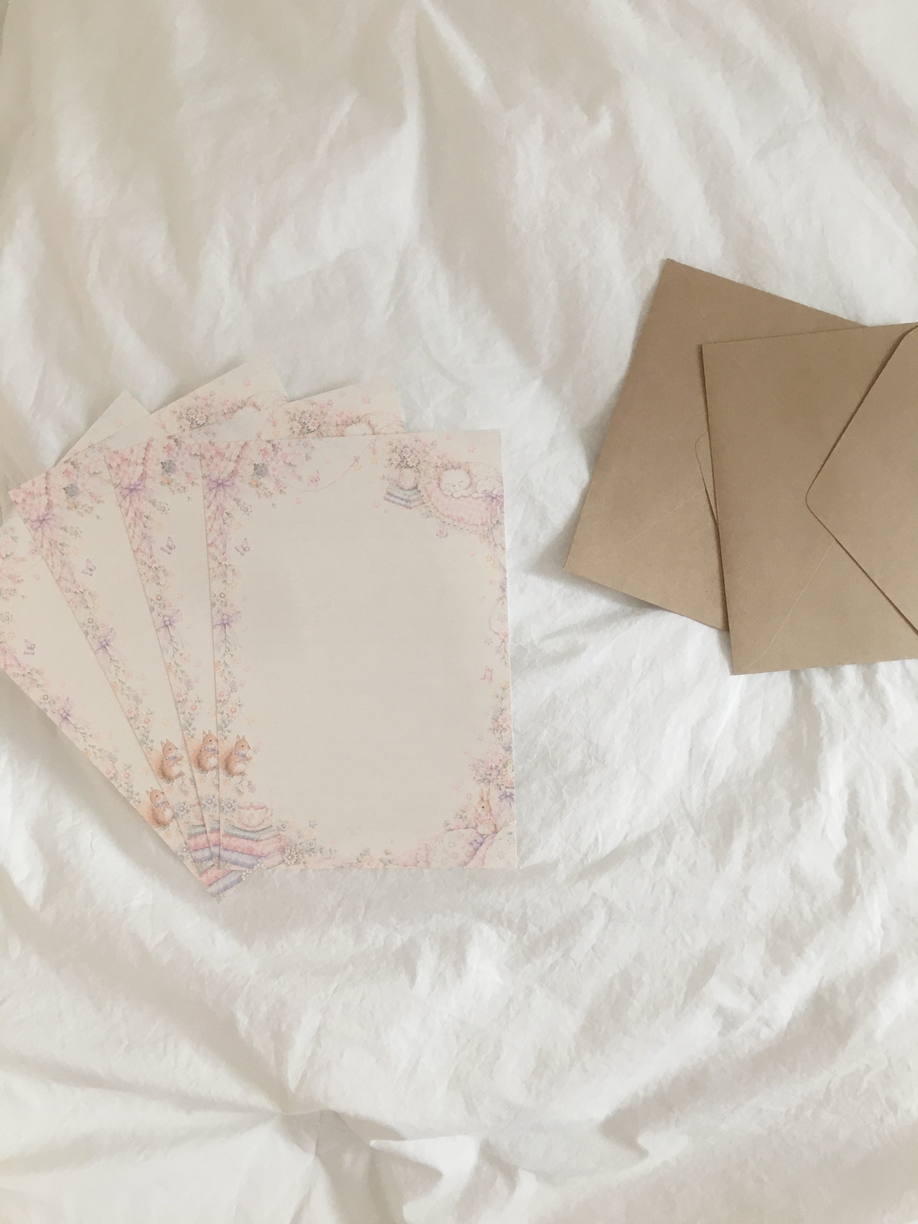 꽃잠 정원 편지 봉투 세트 Blossom Garden Letter Set 상세 이미지 3