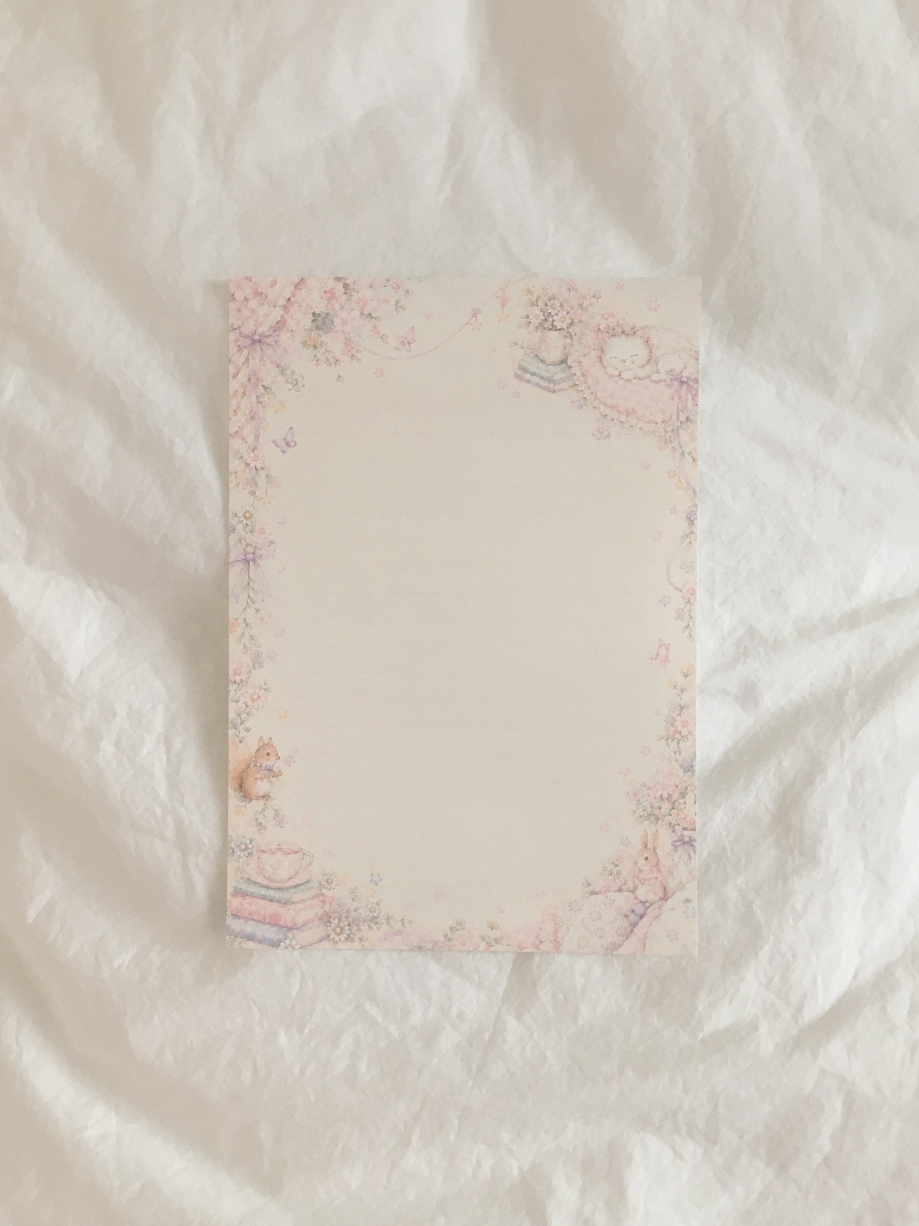 꽃잠 정원 편지 봉투 세트 Blossom Garden Letter Set 상세 이미지 4