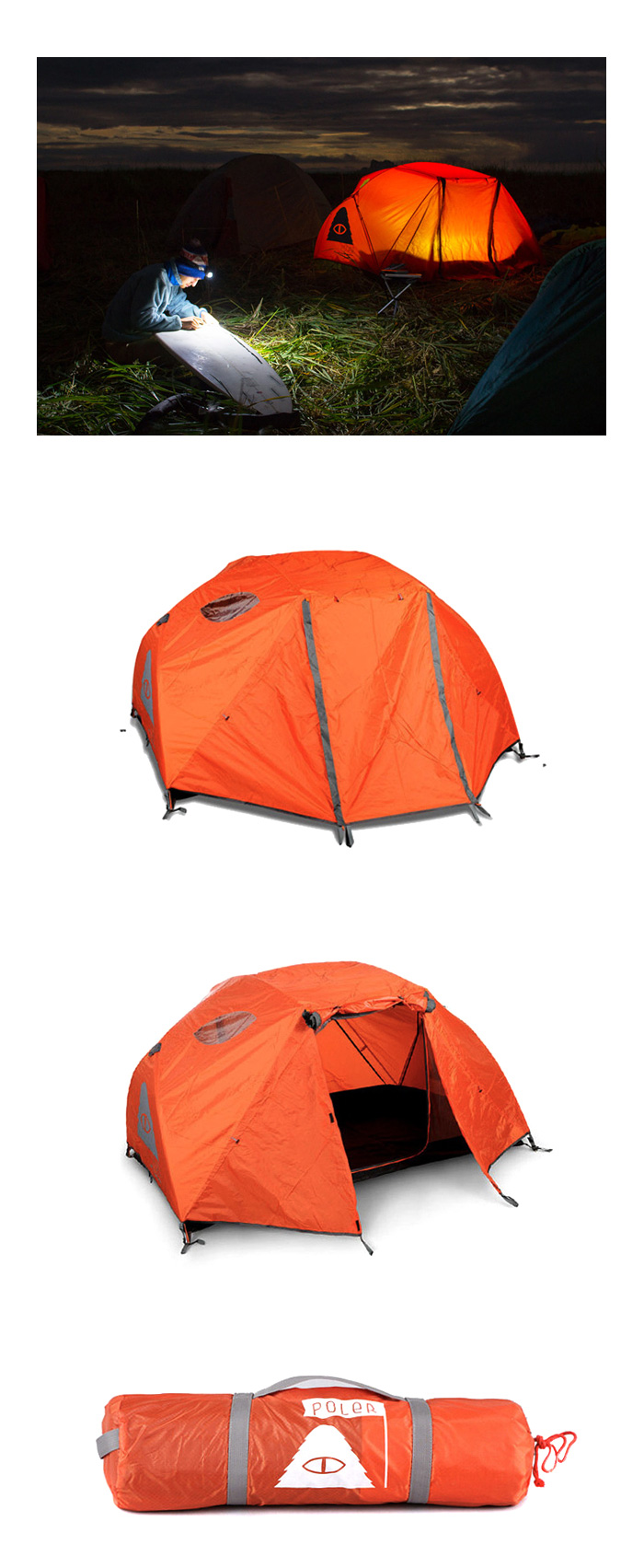 2 MAN TENT - ORANGE 상세 이미지 4